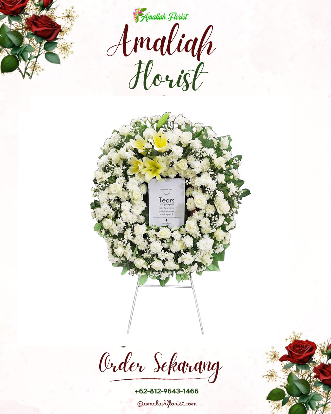 Krans Bunga Duka Padas